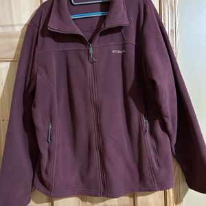 Womens XXL Columbia fleece jacket